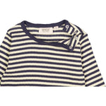 Wheat | Langærmet Stribet T-Shirt LS | Midnight Stripe - Eli & Friends