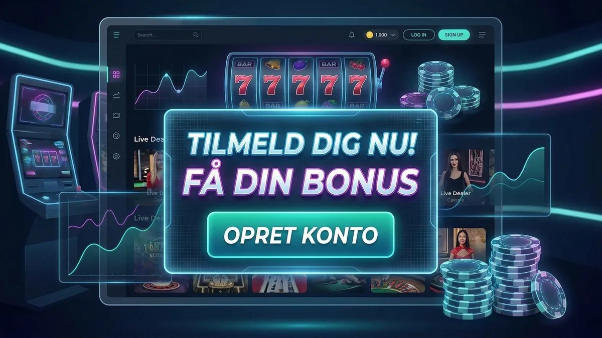Tilmeld dig med bonus