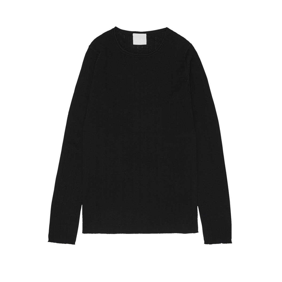 FUB Woman | Rib Blouse | Black - Eli & Friends