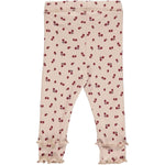Müsli | Berry Leggings Baby | Spa Rose/ Fig / Berry Red - Eli & Friends