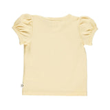 Müsli | T-Shirt Filipendula puff s/s | Calm Yellow - Eli & Friends