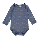 Müsli | Whale l/s Body | Indigo - Eli & Friends