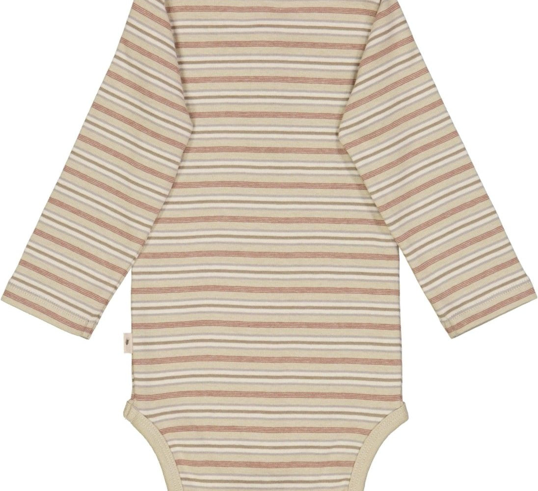 Wheat | Body Placket Edgeband | Dusty Stripe - Eli & Friends