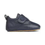 Wheat | Hjemmesko Dakota Læder | Navy - Eli & Friends