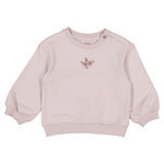 Wheat | Sweatshirt Eliza Embroidery | Soft Lilac - Eli & Friends