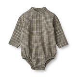 Wheat | Ternet Efterårs Drengelook | Autumn Sky Check + Navy - Eli & Friends